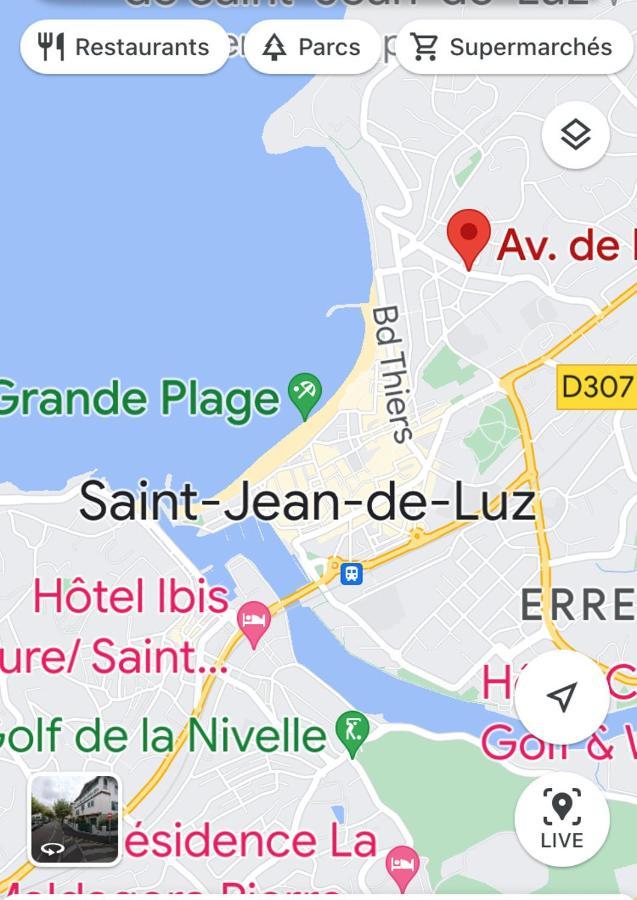 2 Pieces A 300M De La Grande Plage - 2 A 5 Couchages Saint-Jean-de-Luz Εξωτερικό φωτογραφία